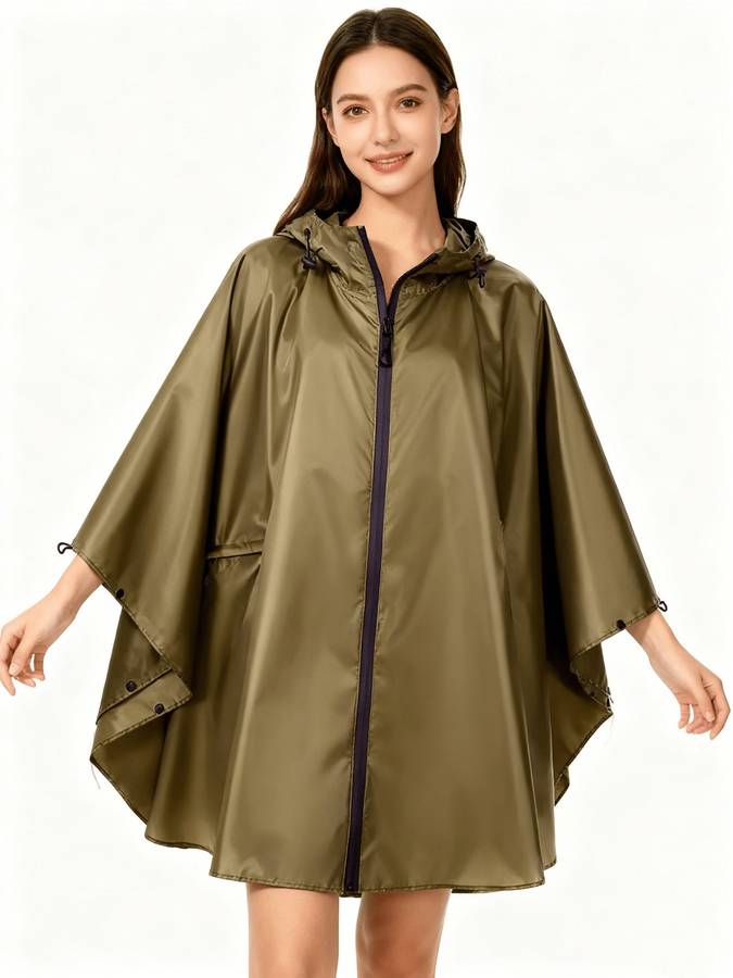 Raincoat Khaki Size Onesize