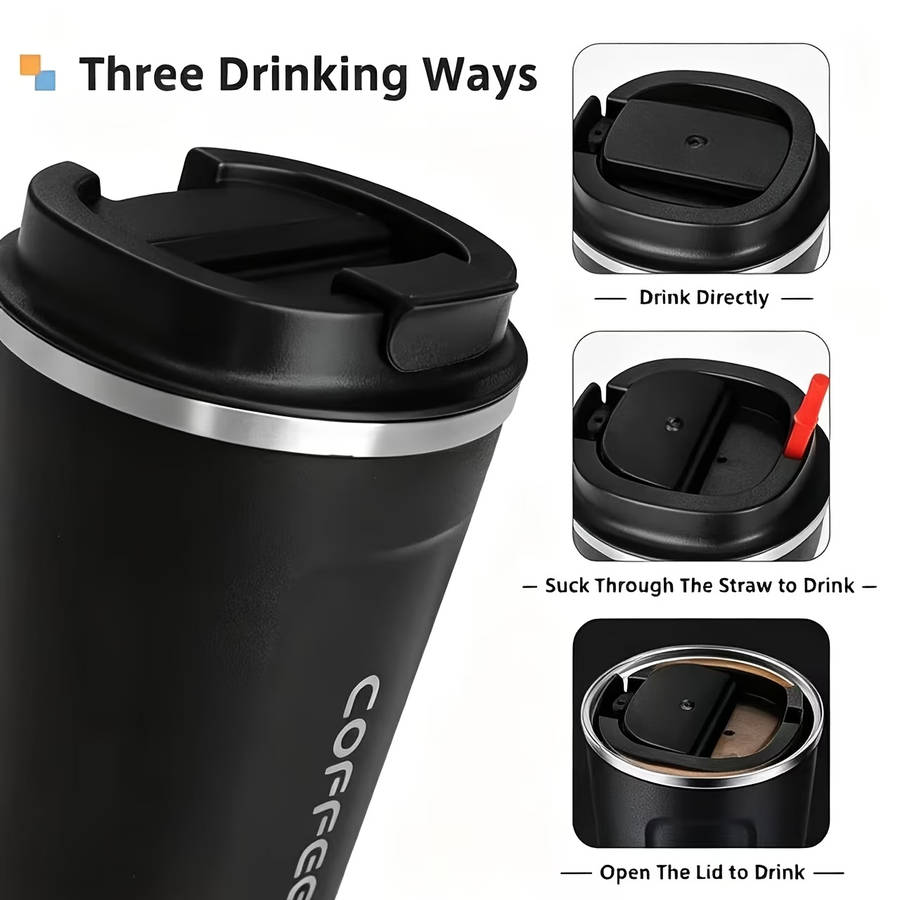 380ml Stainless Steel Insulated Coffee Mug