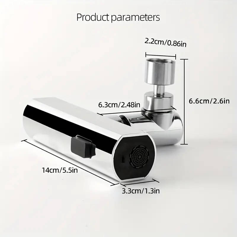 3-Mode Multifunctional Faucet Aerator with Adapter
