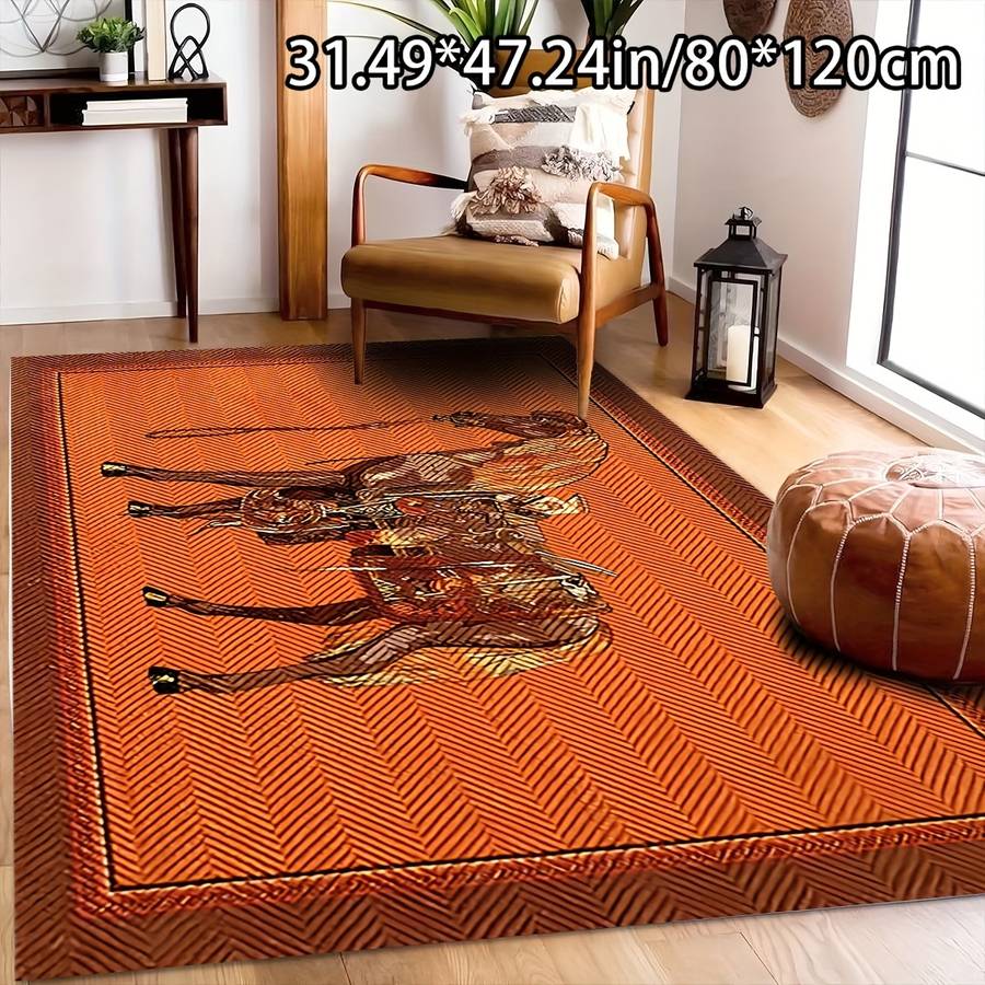 1Pc 62.99x90.55inch 160x230cm Floor Mat