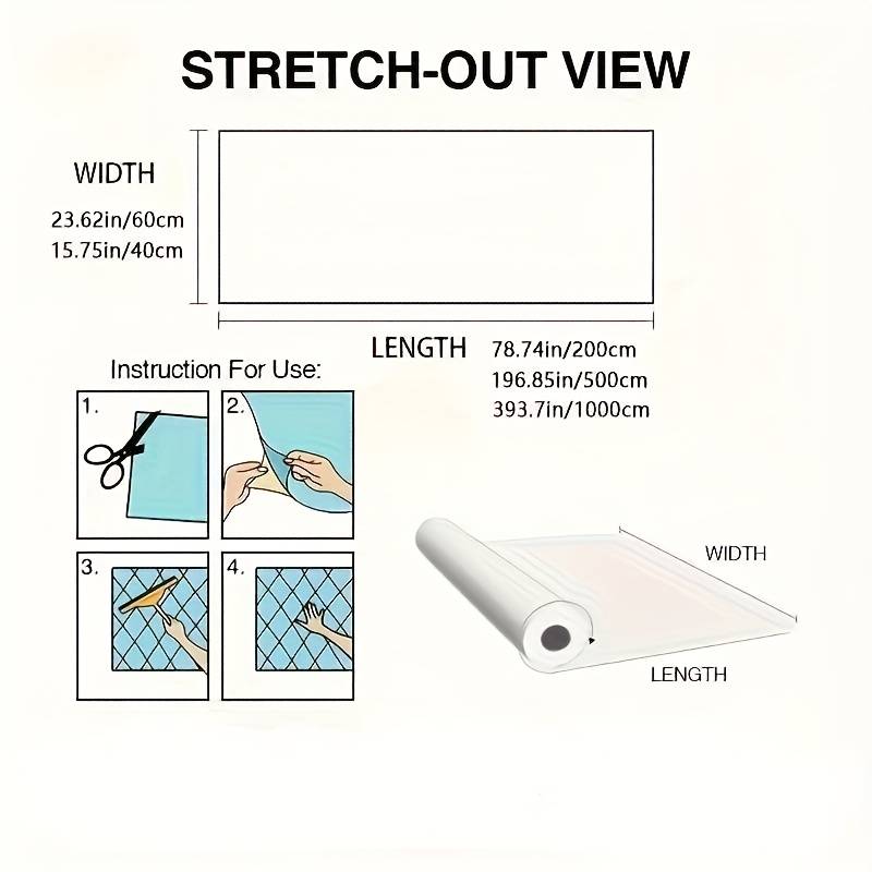 1PC Wall StickersGilding500cmX40cm  196.85inX15.74in