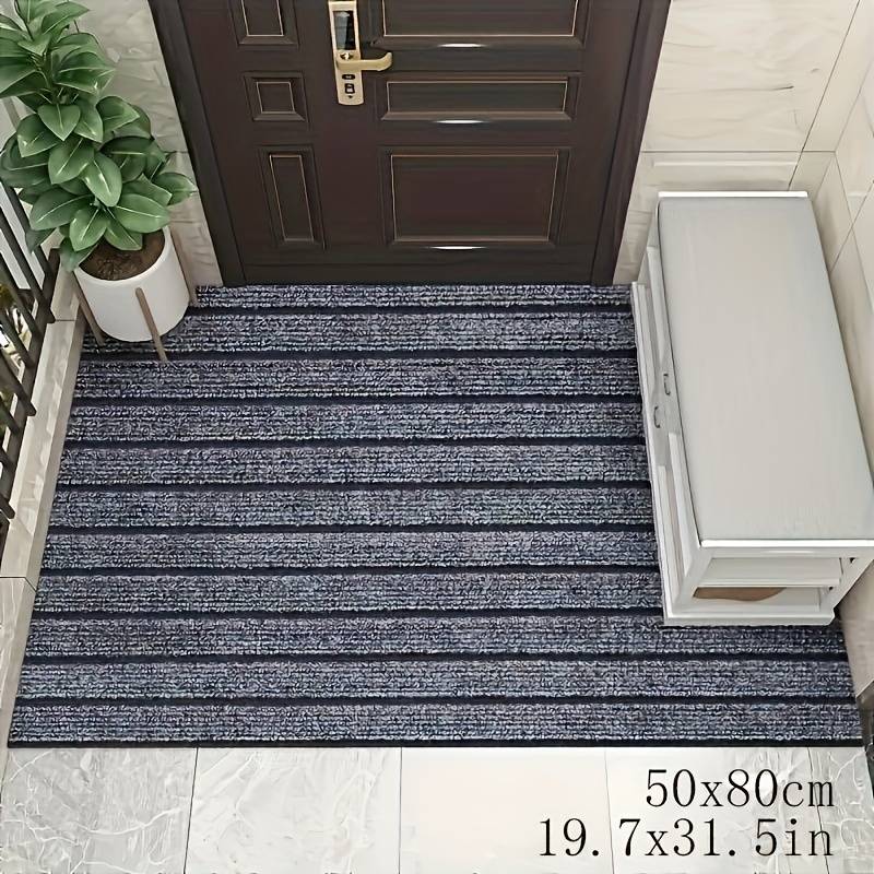 1Pc Gray 50x80cm 19.7x31.5inch Floor Mat