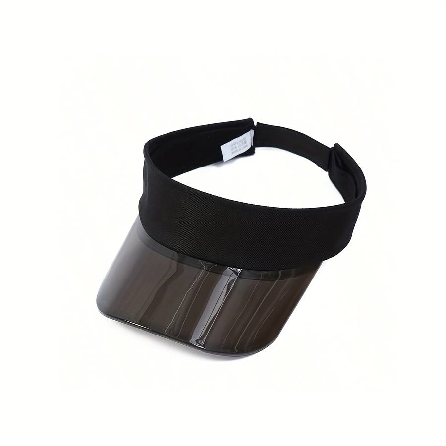 Y2K Style Clear Brim Bucket Hat Lightweight Polyester Adjustable Strap Ideal