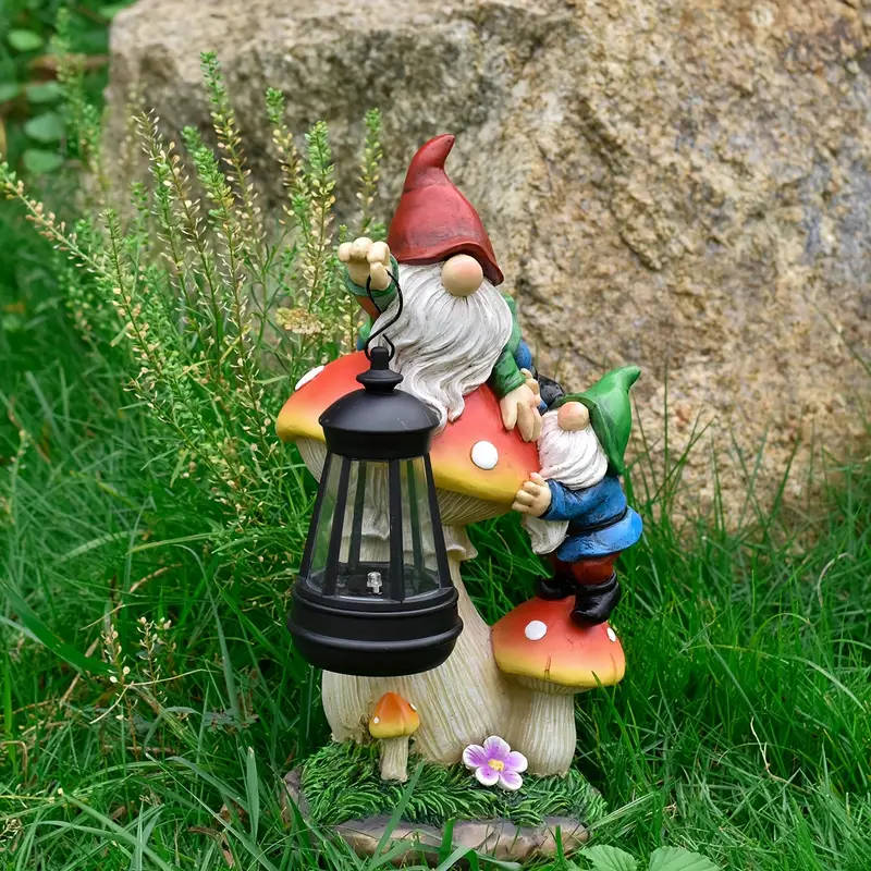 1 x Solar Garden Goblin Lantern