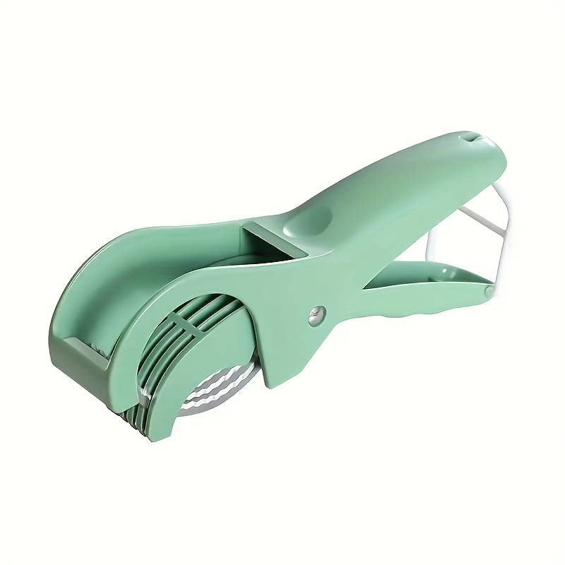 1pc Manual Handheld Vegetable Slicer with Stainless Steel Blades Multifunctional Fruit Vegg