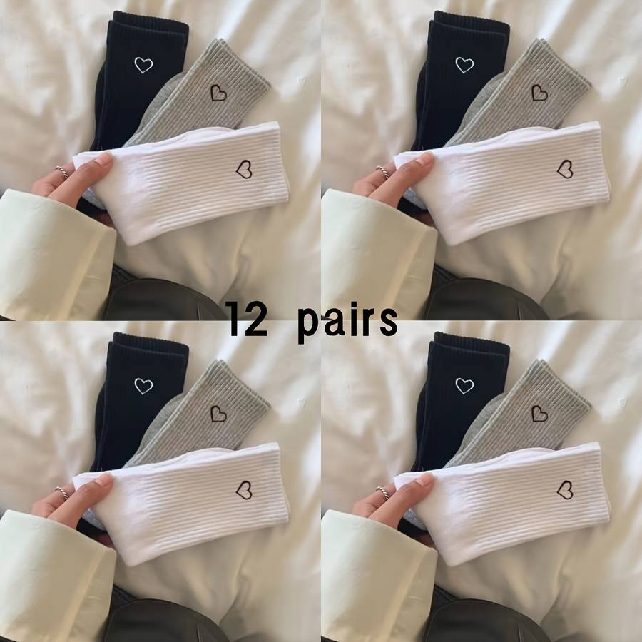 Sock Mixed Color   6 Pairs  One Size
