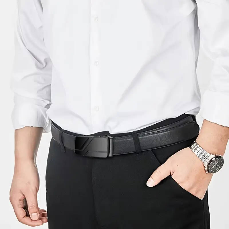 1pc New Fashion Business Men's Belt 120cm