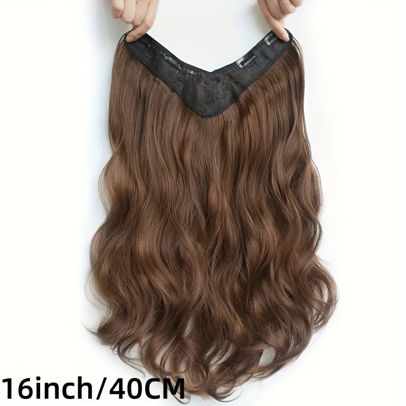 1Pc Light Brown 50.8cm Fashion Design Wig