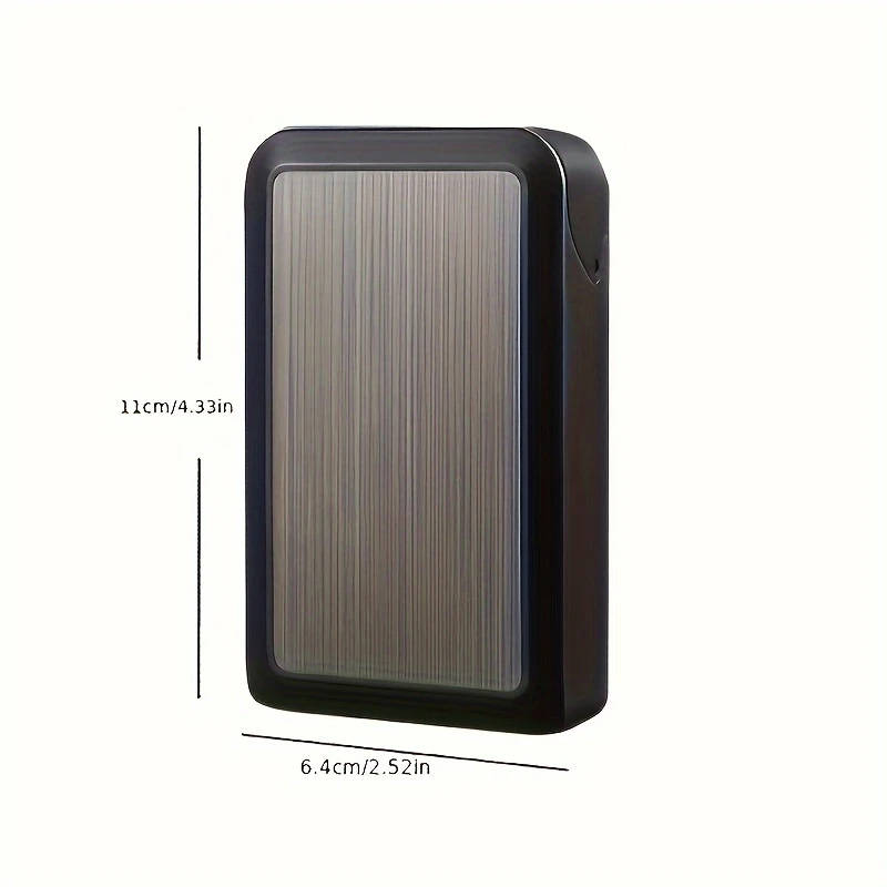 1pc 20 Cigarette Capacity Cigarette Case Men's Moisture-proof Storage Container