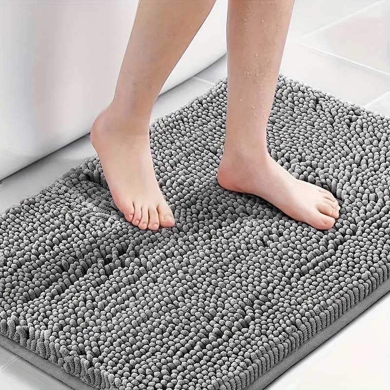 1Pc Dark Gray 50x80cm Floor Mat