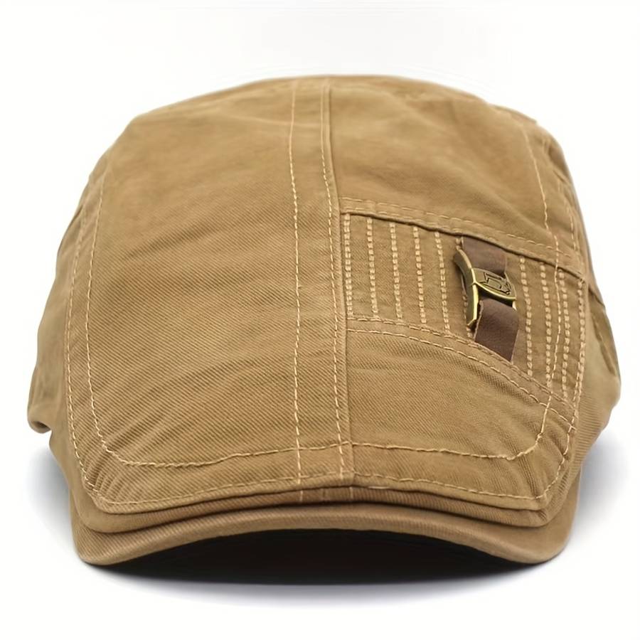 Elegant Cotton Beret Cap