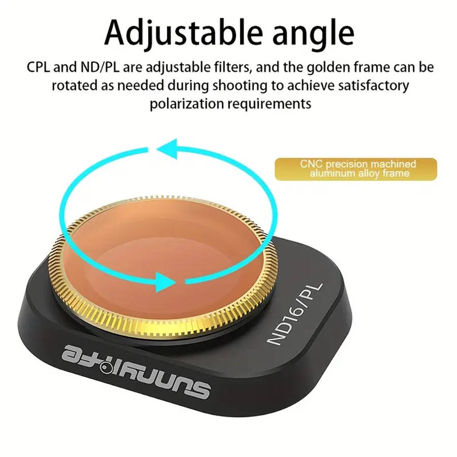 4pcs 4 filter set multi layer coating optical glass high waterproof enhances image clarity details 4