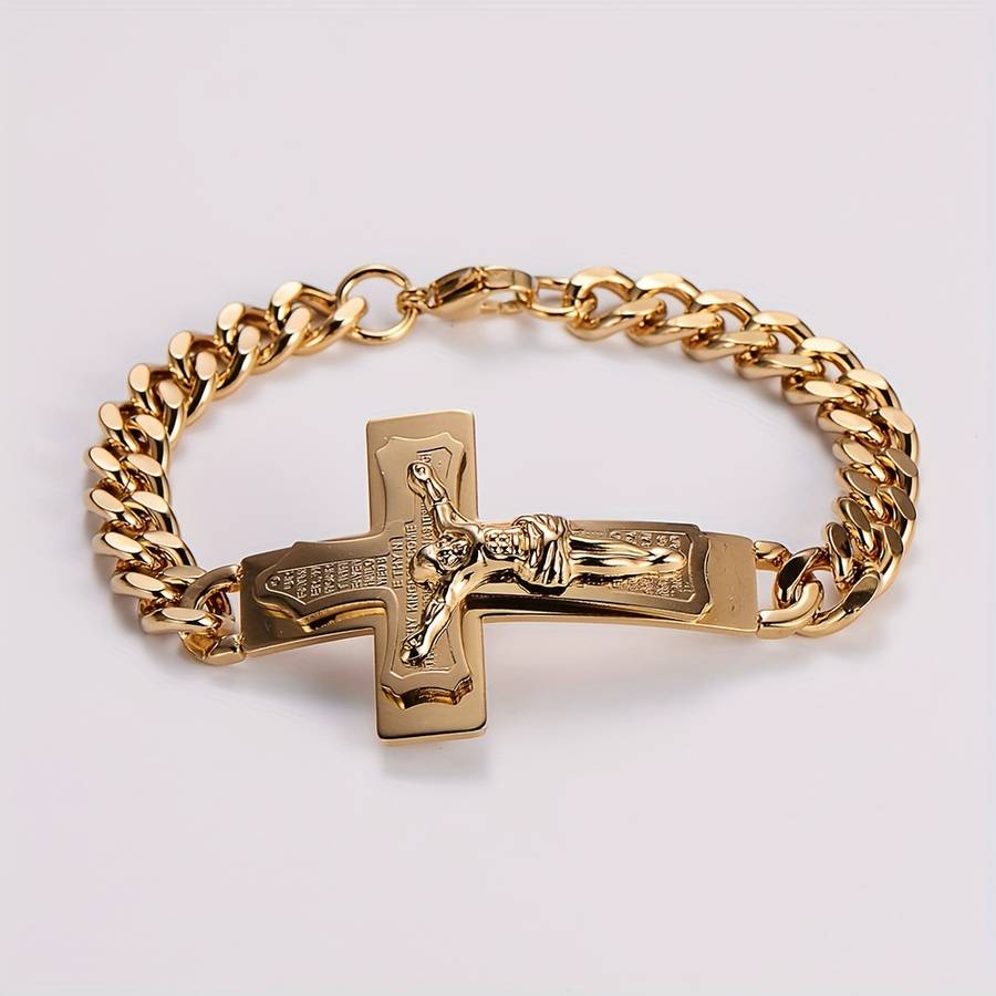 1 Piece Silvery Jesus Theme Pendant