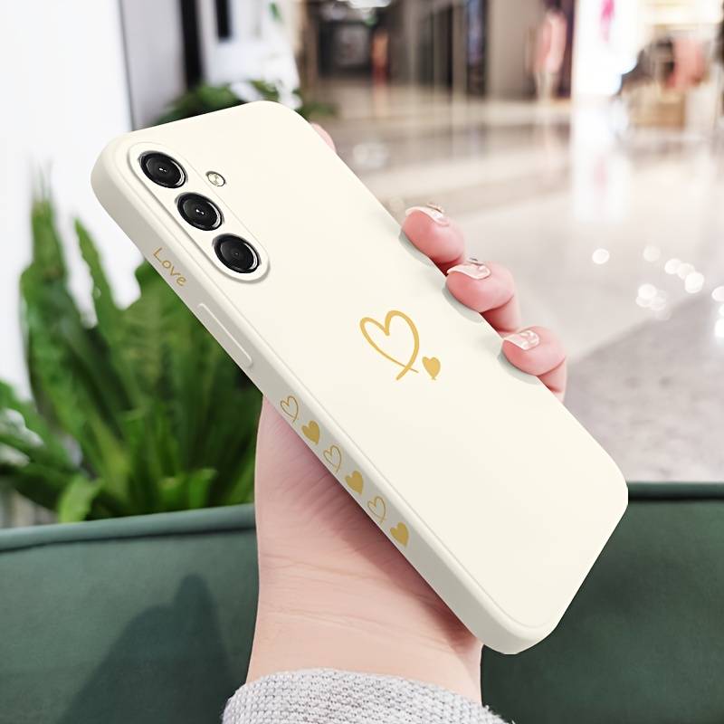 1pc Green For Samsung Galaxy A55 Phone Cases