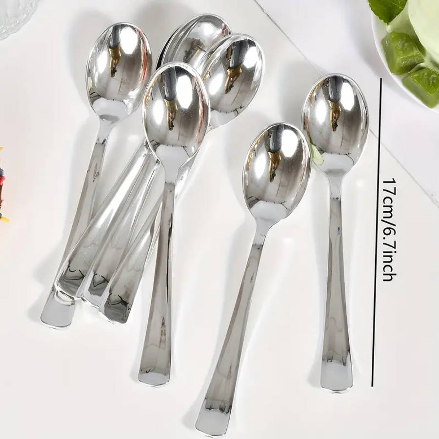 36pcs Outdoor Camping Plates Knives Forks Tableware Made Of PC Material Non-Metallic Disposable Outd