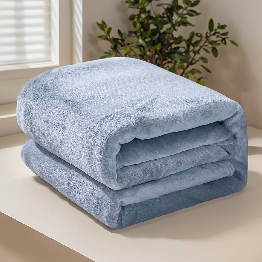1ps Blanket Color Dark Gray size 70x100cm 28x39in