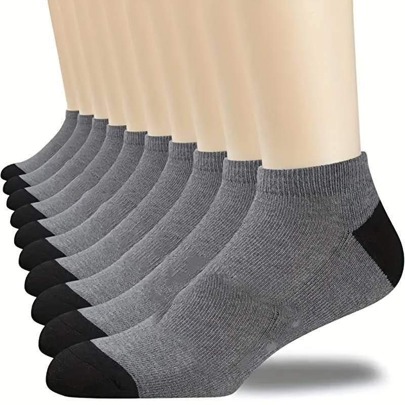 10 Pairs White One Size High Elastic Socks