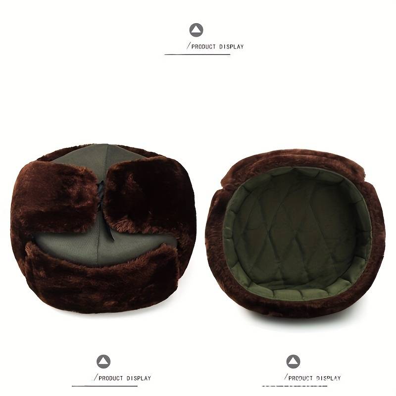 Hat Army Green Black Velvet