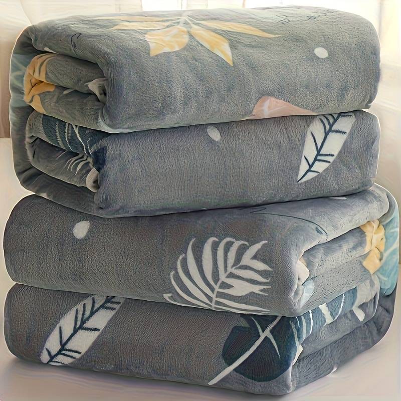 1ps Blanket Color Taro Purple size Queen 150x200