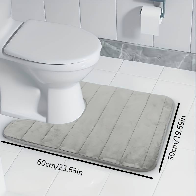 1Pc Gray Floor Mat