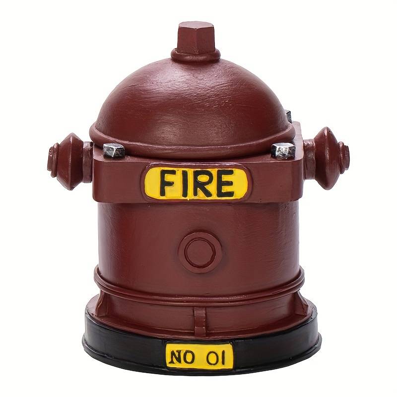 1pc Fire Hydrant Ashtray With Lid Vintage Industrial Style Ashtry Creative Personal Trend Ho