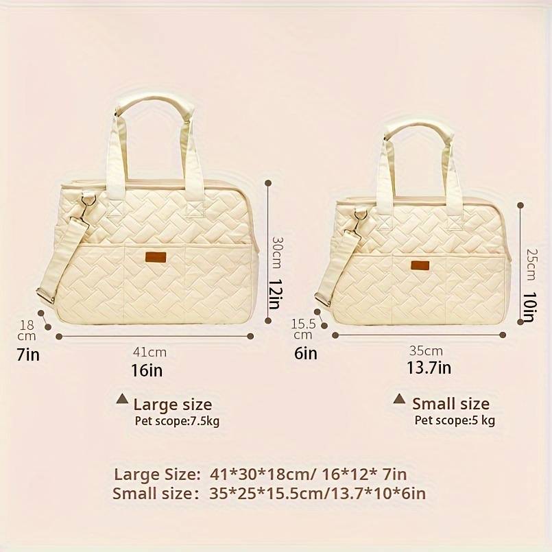 1pc greysize Small Pet Bag