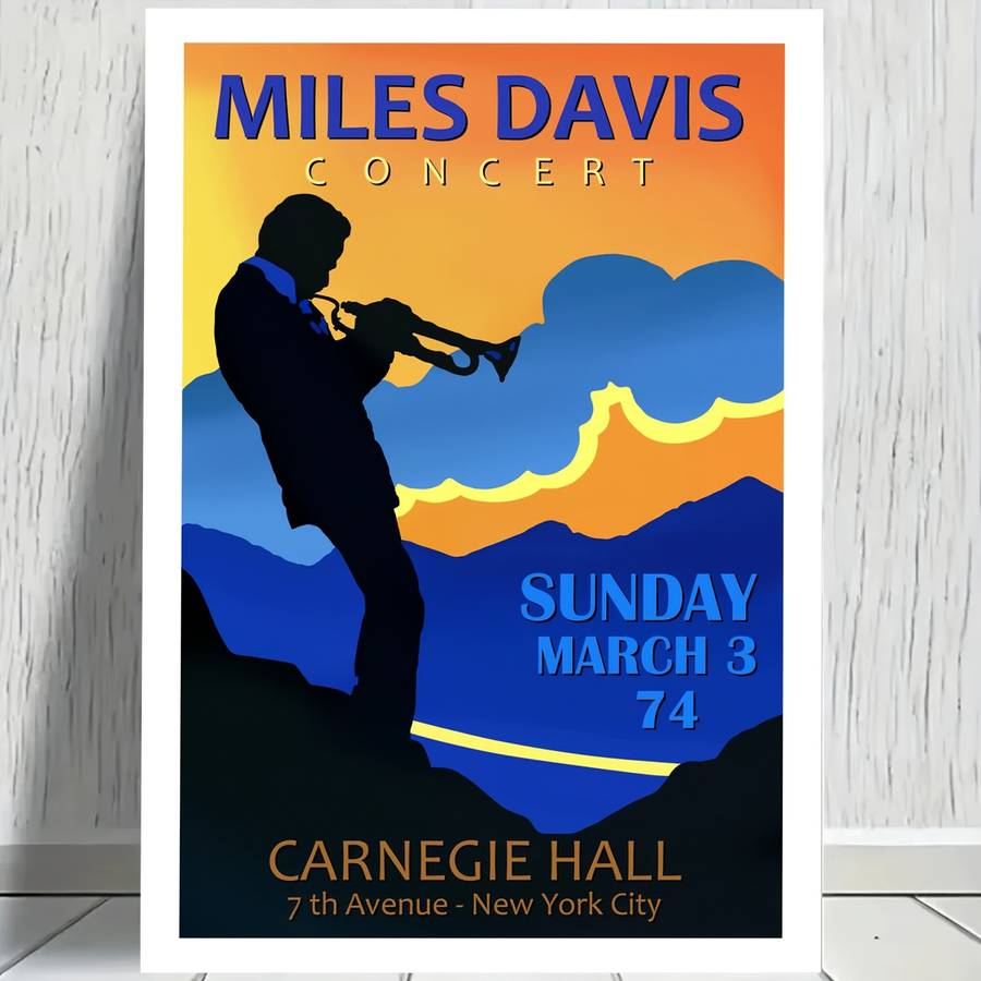 1pc Concert Poster Hd Canvas Print Wall Art 12x18 Inch