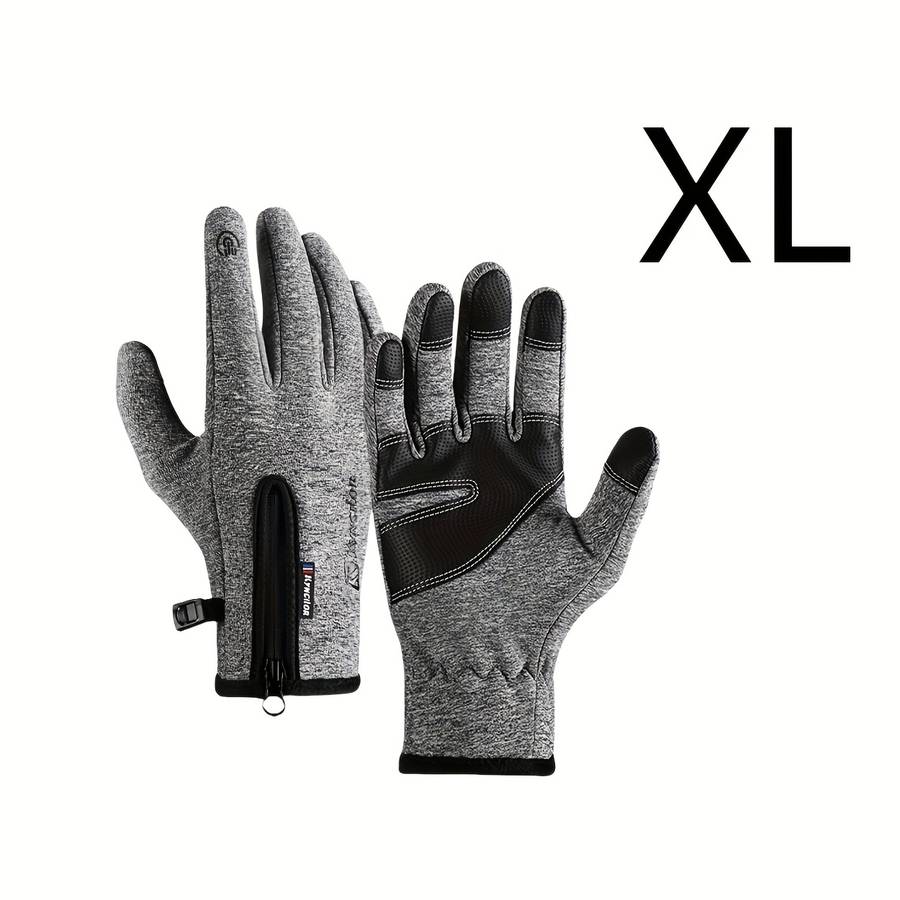 1 Pair Pink Size XL Warm Gloves