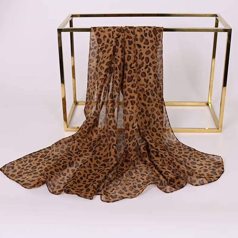 Bohemian Style Women'S Long Printed Scarf