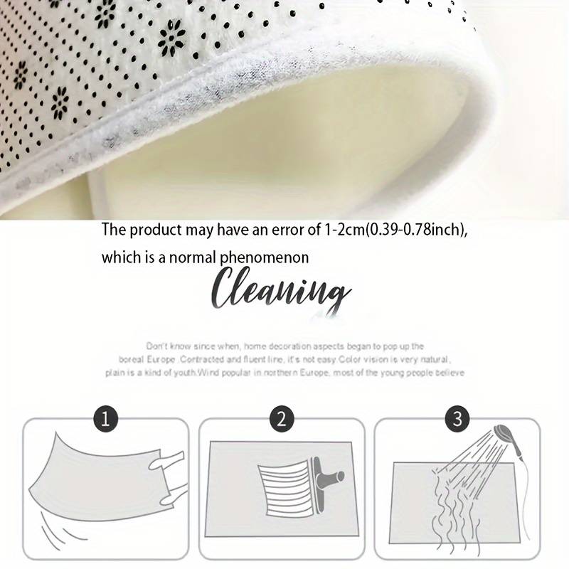 1Pc 31.49x47.24inch 80x120cm Floor Mat