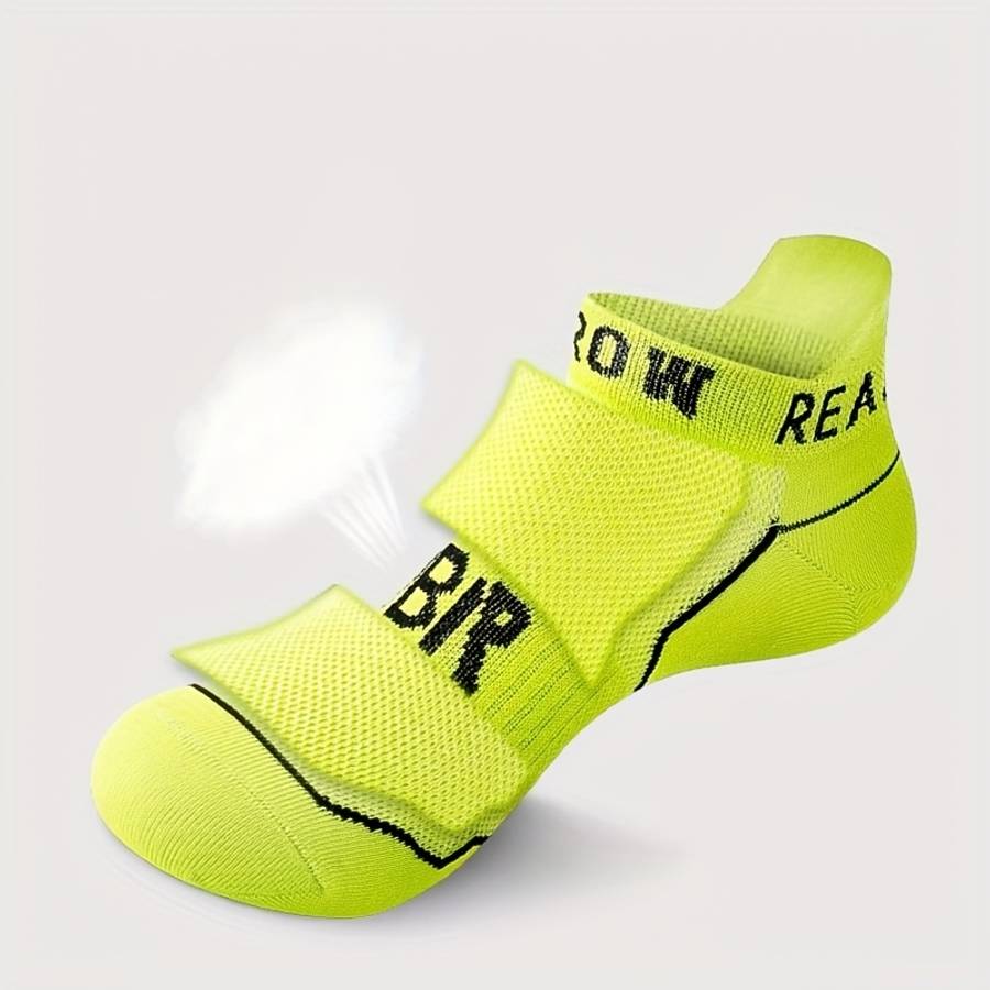 5 Pairs Of Mixed Colors One Size High Elastic Socks
