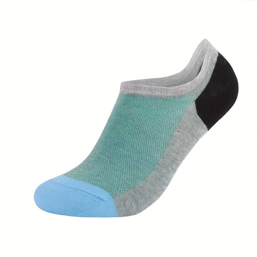 6 Pairs Of Mixed Colors One Size High Elastic Socks