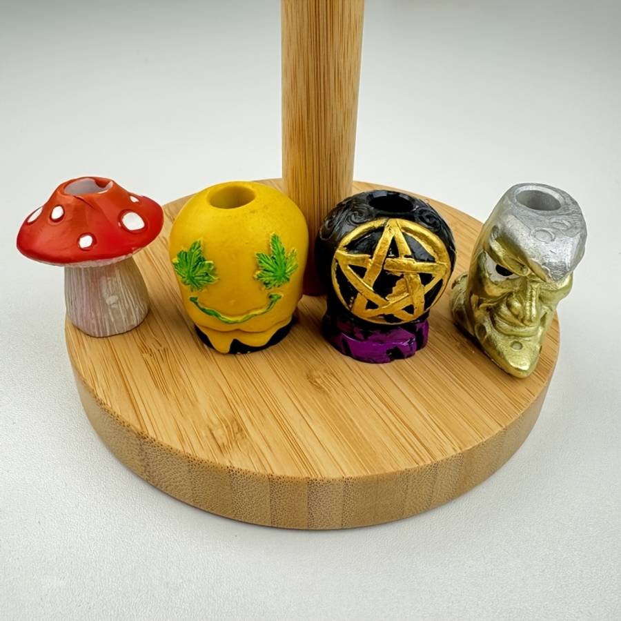 1pc Elegant Unique Avatar Resin Smoke Extinguisher Decorative Home Living Room Accessory Perf