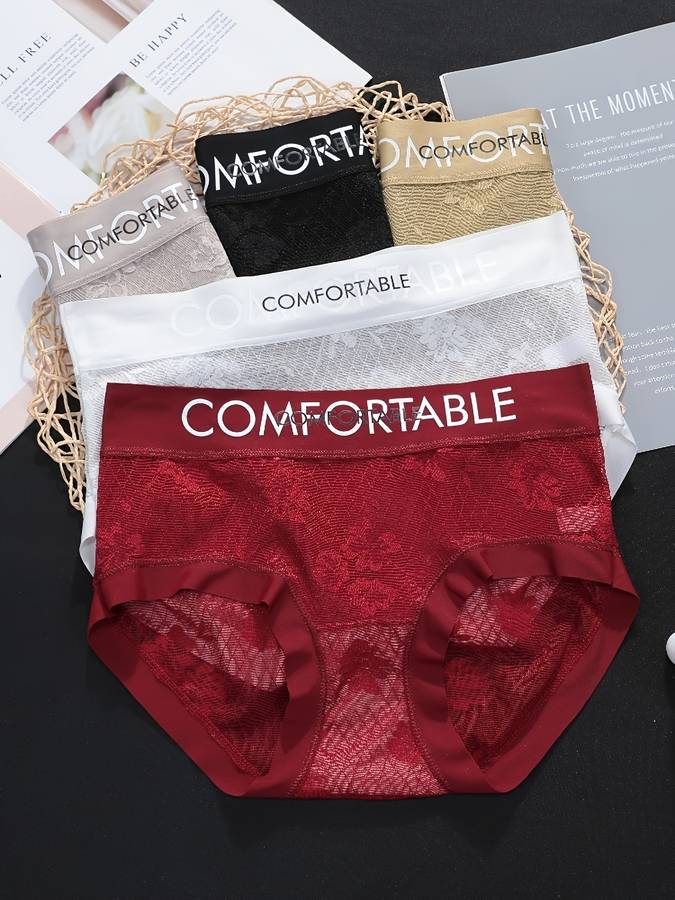 Womens Underwear Color Mixed Colors 5 Pieces Sizeasian M