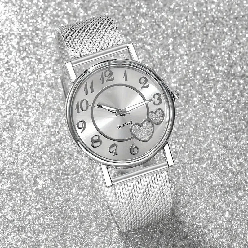 6-Piece Stylish Women's Quartz Watch Set