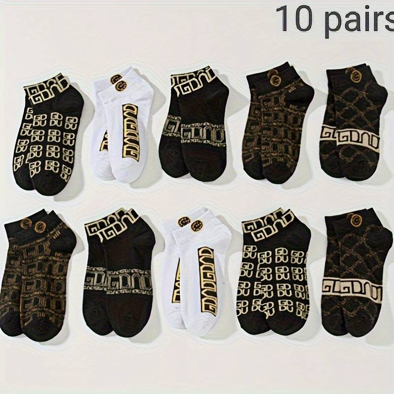 Sock 10 Pairs Pack Golden Yellow  One Size