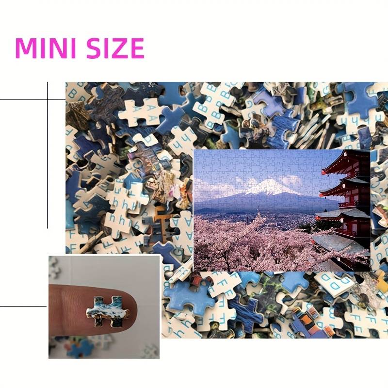 1000pcs Fuji Mountain Landscape Jigsaw Puzzle for Adults Mini 70.1cm x 50.04cm Pape