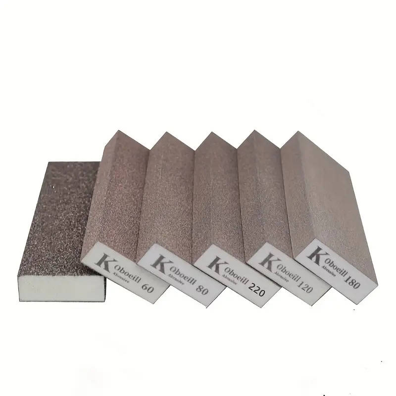 Sanding Sponges 60/80/120/180/220 Grit Coarse Medium And Fine Sanding Blocks