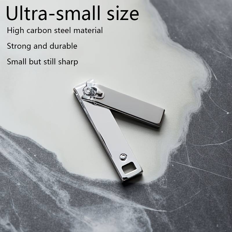 10pcs Mini Nail Clippers Set Durable High-Carbon Steel Blades for Precision Trimming Ideal