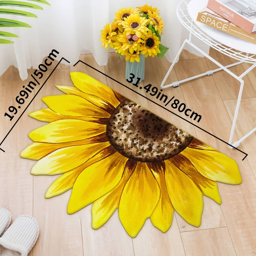 1Pc GypsophilCrystal Velvet 19.69x31.49inch 50x80cm Floor Mat