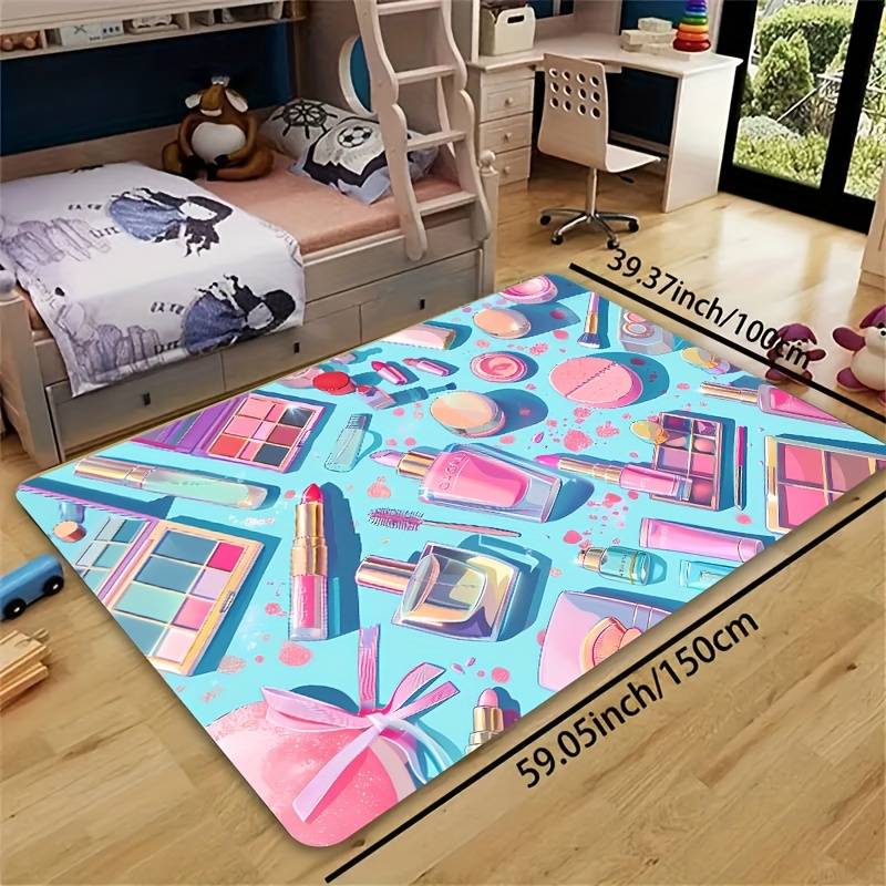 1Pc Blue 19.69x31.49inch 50x80cm Floor Mat