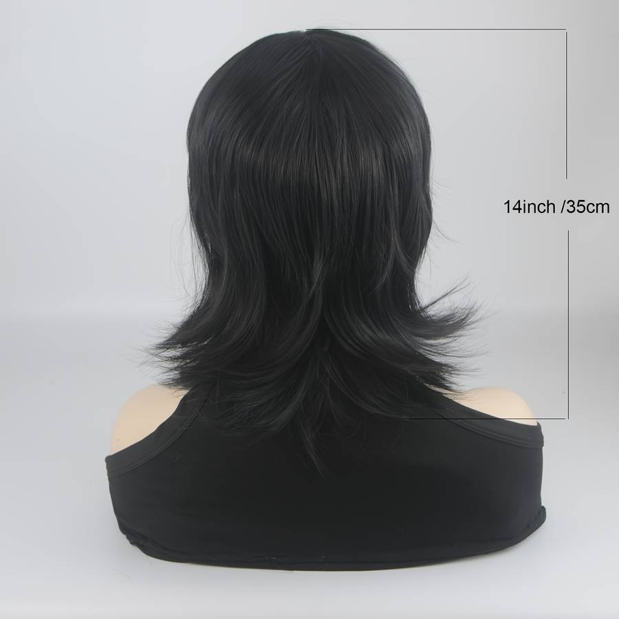 1Pc Beige 35.56cm Fashion Design Wig