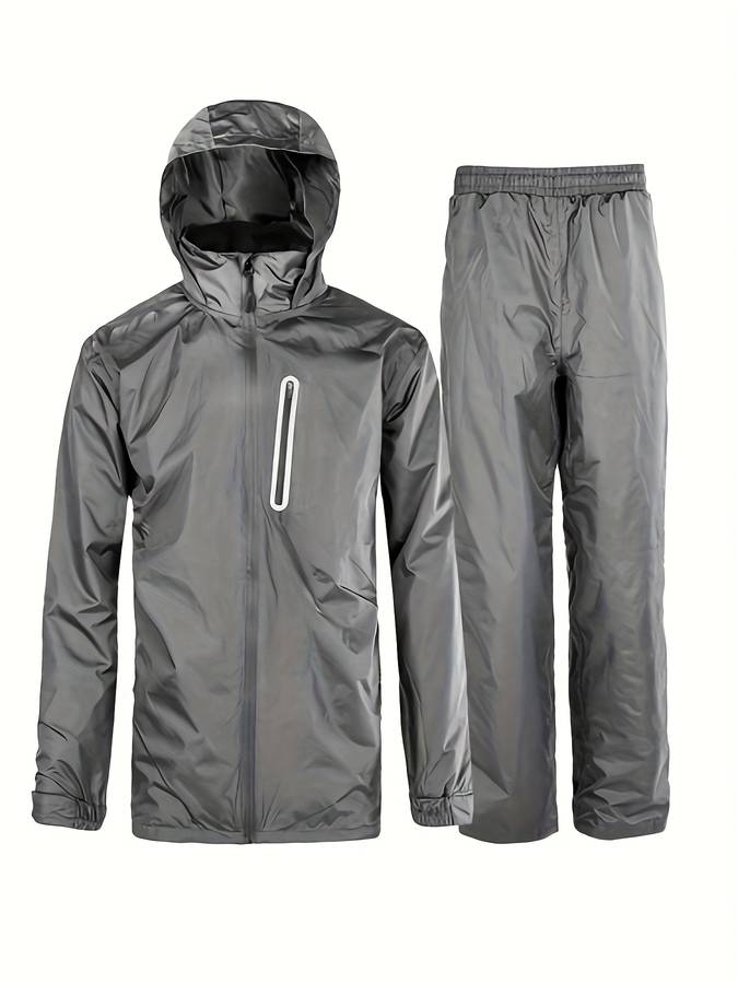 Raincoat Grey Size M