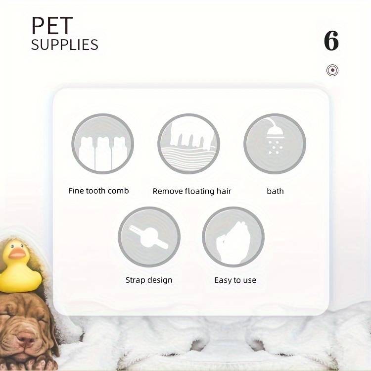 1pc Pink Pet Comb