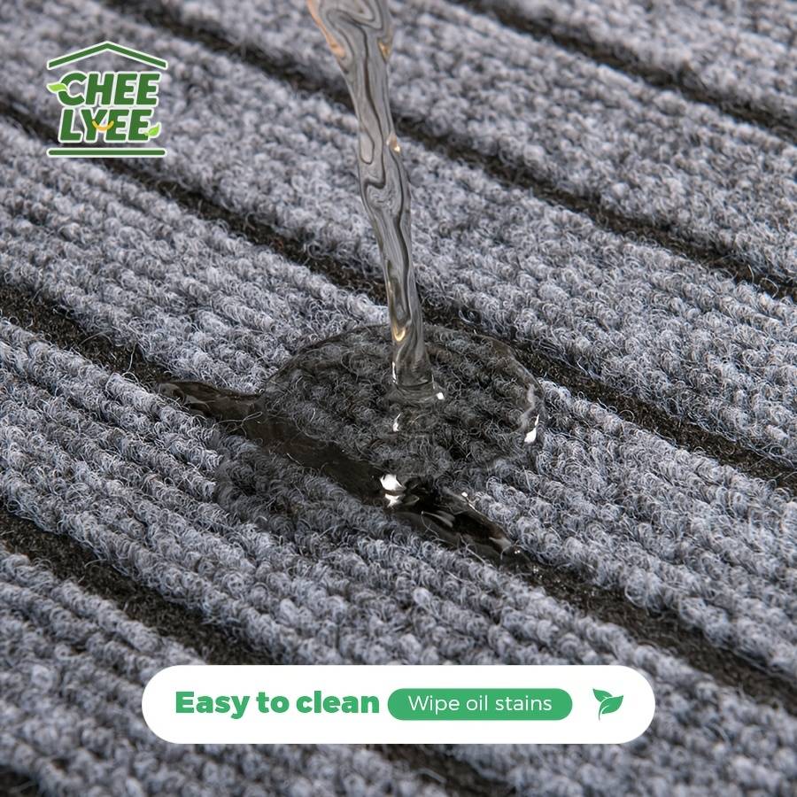 1Pc Light Gray 30x100cm Floor Mat