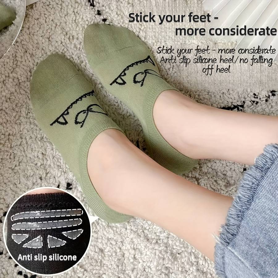 5 Pairs Mixed Color One Size High Elastic Socks