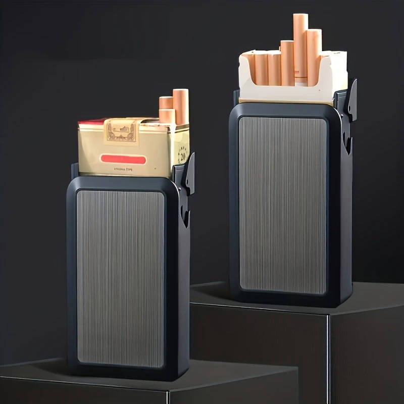1pc 20 Cigarette Capacity Cigarette Case Men's Moisture-proof Storage Container
