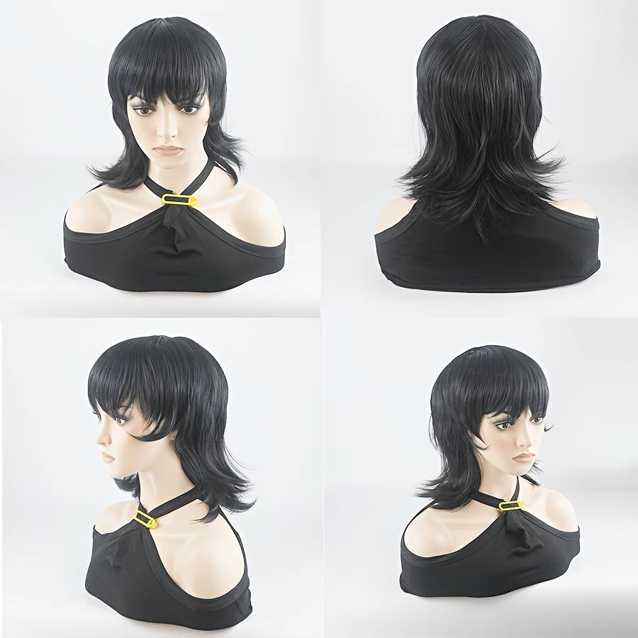1Pc Beige 35.56cm Fashion Design Wig