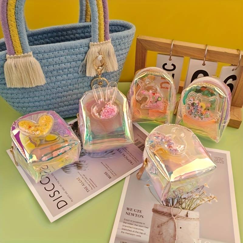 1pc One piece per pack 3 colors available kitten crown and rabbit coin purse cartoon cute pet T