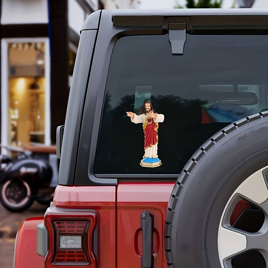 2pcs Jesus Christian Themed Stickers